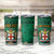 Personalized Jamaica Christmas Tumbler Cup Coat Of Arms - Merri Crissmuss - Wonder Print Shop
