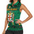 Personalized Jamaica Christmas Women Sleeveless Polo Shirt Coat Of Arms - Merri Crissmuss - Wonder Print Shop