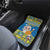 Personalized Ukraine Christmas Car Mats Star of Bethlehem With Angle Funny - Wonder Print Shop