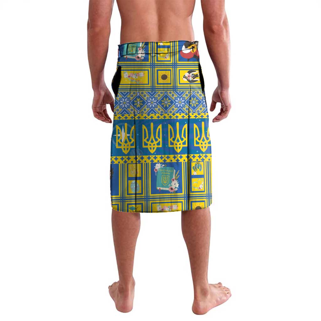 Personalized Ukraine Christmas Lavalava Star of Bethlehem With Angle Funny - Wonder Print Shop