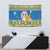 Personalized Ukraine Christmas Tapestry Star of Bethlehem With Angle Funny - Wonder Print Shop