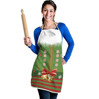Christmas Costume Elf Apron Santa Little Helper Green - Wonder Print Shop