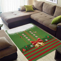 Christmas Costume Elf Area Rug Santa Little Helper Green - Wonder Print Shop
