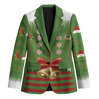 Christmas Costume Elf Blazer Santa Little Helper Green - Wonder Print Shop