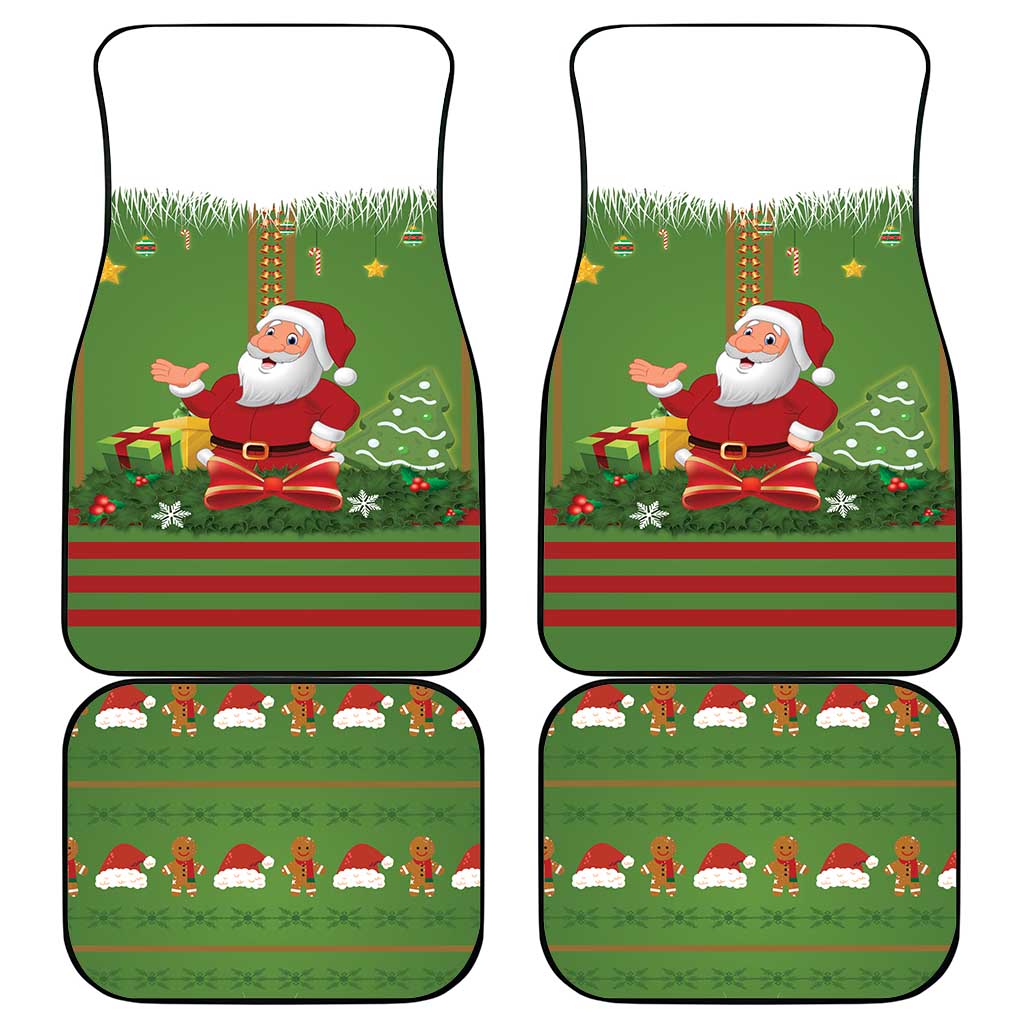 Christmas Costume Elf Car Mats Santa Little Helper Green - Wonder Print Shop