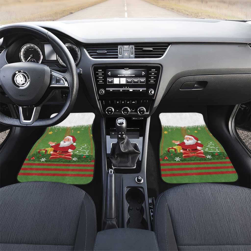 Christmas Costume Elf Car Mats Santa Little Helper Green - Wonder Print Shop