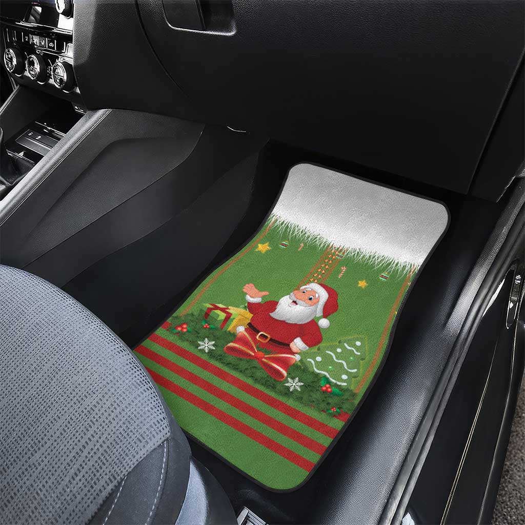 Christmas Costume Elf Car Mats Santa Little Helper Green - Wonder Print Shop