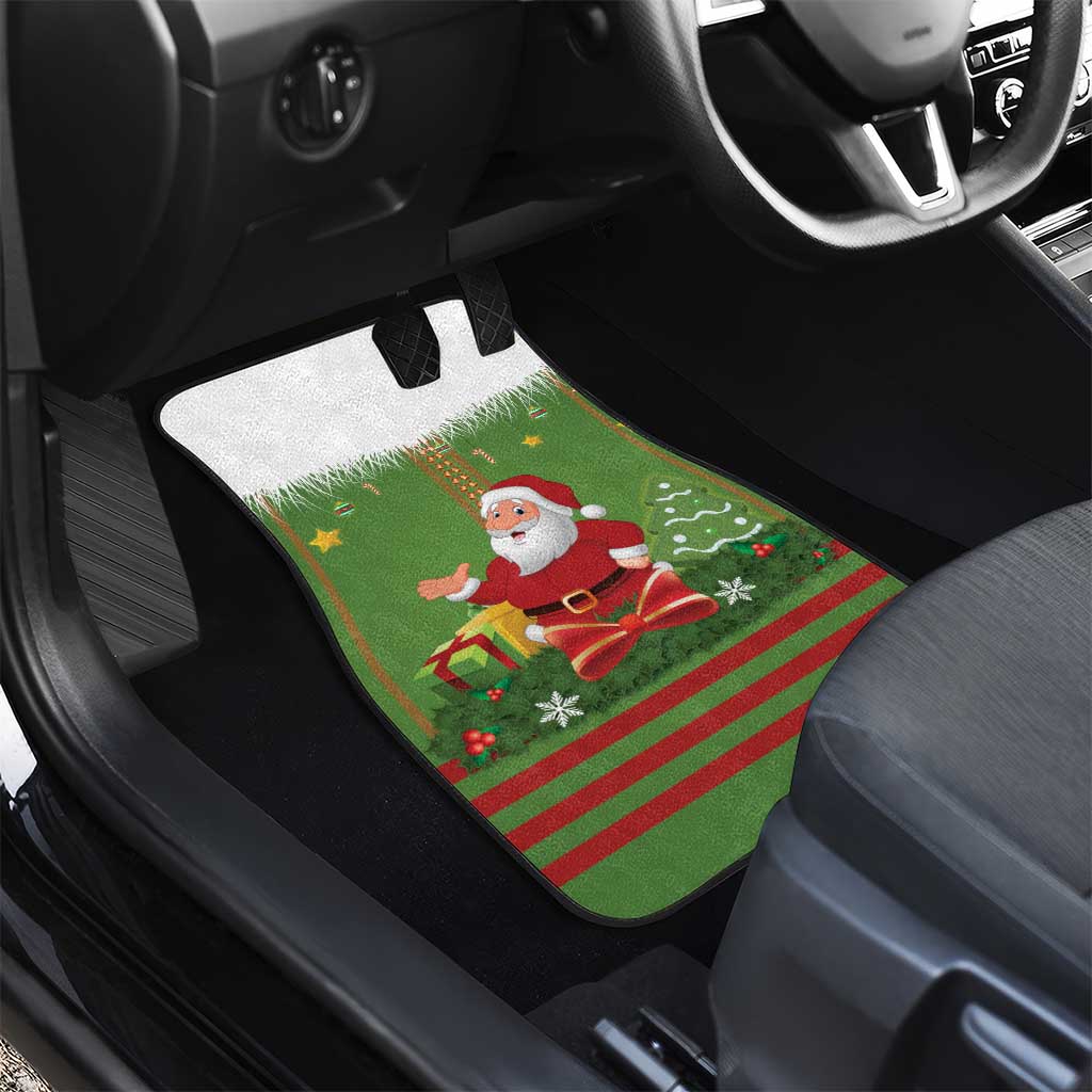 Christmas Costume Elf Car Mats Santa Little Helper Green - Wonder Print Shop