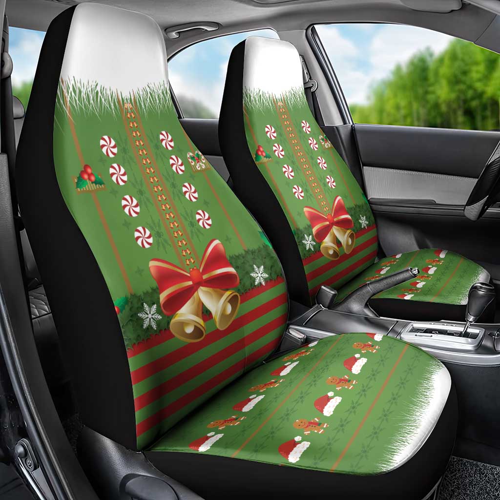 Christmas Costume Elf Car Seat Cover Santa Little Helper Green - Wonder Print Shop