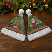 Christmas Costume Elf Christmas Santa Hat Santa Little Helper Green - Wonder Print Shop