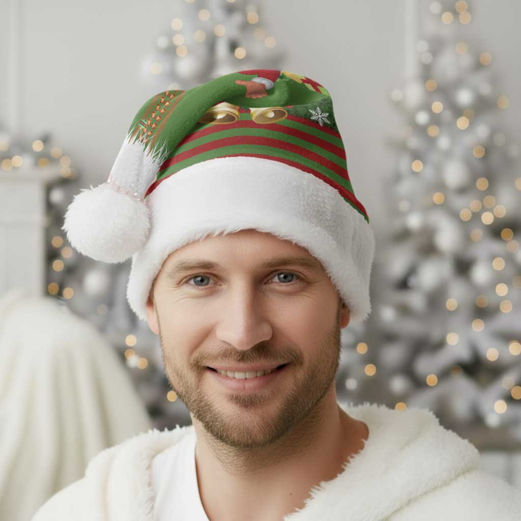 Christmas Costume Elf Christmas Santa Hat Santa Little Helper Green - Wonder Print Shop