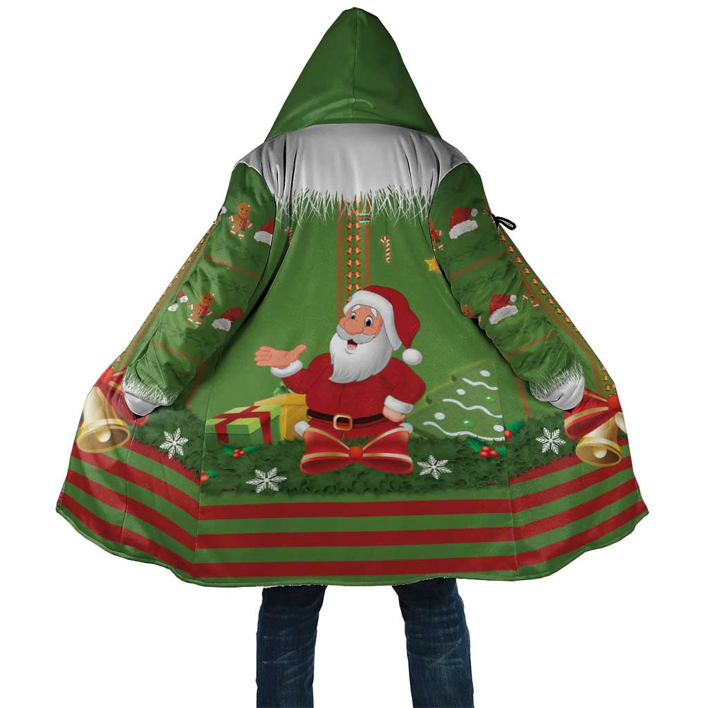 Christmas Costume Elf Cloak Santa Little Helper Green - Wonder Print Shop