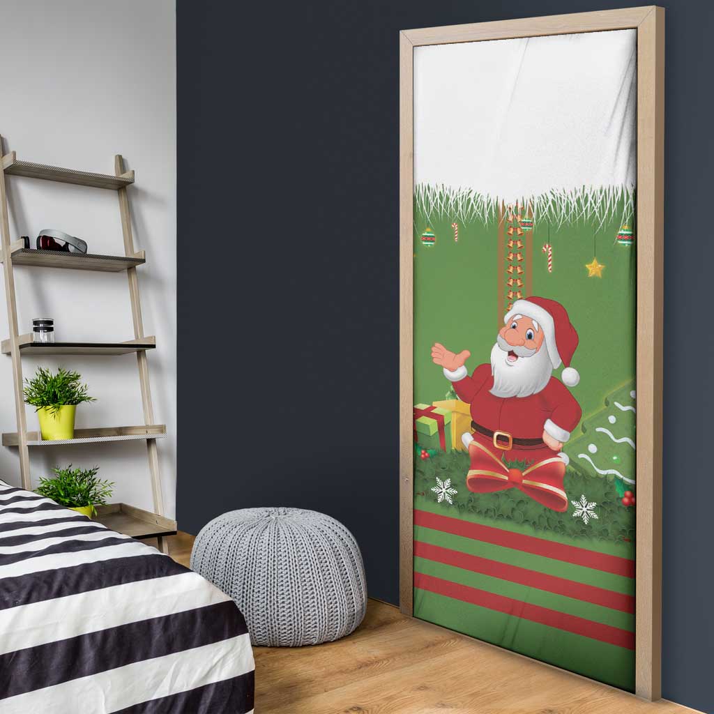 Christmas Costume Elf Door Cover Santa Little Helper Green - Wonder Print Shop