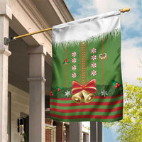 Christmas Costume Elf Garden Flag Santa Little Helper Green - Wonder Print Shop