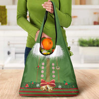 Christmas Costume Elf Grocery Bag Santa Little Helper Green - Wonder Print Shop