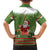 Christmas Costume Elf Kid Hawaiian Shirt Santa Little Helper Green - Wonder Print Shop