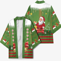 Christmas Costume Elf Kimono Santa Little Helper Green - Wonder Print Shop