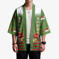 Christmas Costume Elf Kimono Santa Little Helper Green - Wonder Print Shop