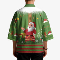 Christmas Costume Elf Kimono Santa Little Helper Green - Wonder Print Shop