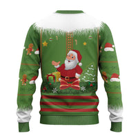 Christmas Costume Elf Ugly Christmas Sweater Santa Little Helper Green - Wonder Print Shop