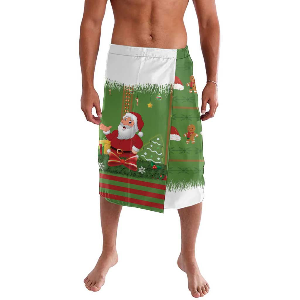 Christmas Costume Elf Lavalava Santa Little Helper Green - Wonder Print Shop