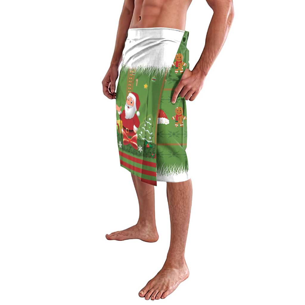 Christmas Costume Elf Lavalava Santa Little Helper Green - Wonder Print Shop