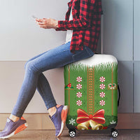 Christmas Costume Elf Luggage Cover Santa Little Helper Green - Wonder Print Shop
