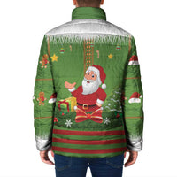 Christmas Costume Elf Padded Jacket Santa Little Helper Green - Wonder Print Shop