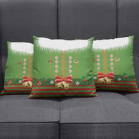 Christmas Costume Elf Pillow Cover Santa Little Helper Green - Wonder Print Shop