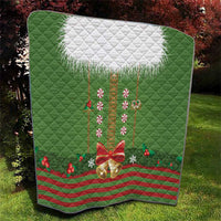 Christmas Costume Elf Quilt Santa Little Helper Green - Wonder Print Shop