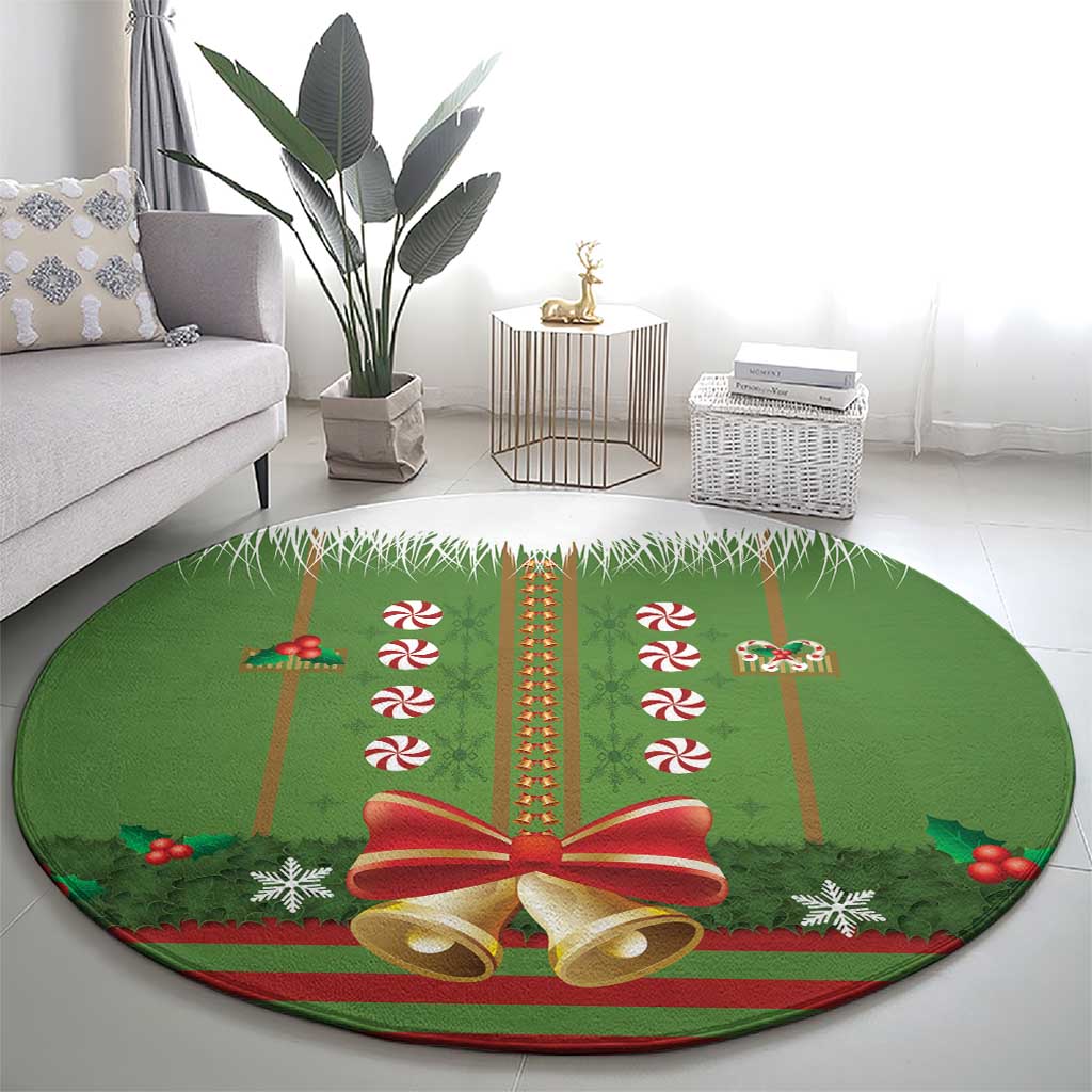 Christmas Costume Elf Round Carpet Santa Little Helper Green - Wonder Print Shop