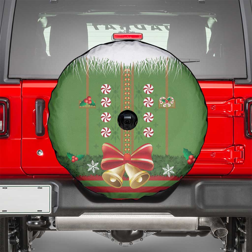 Christmas Costume Elf Spare Tire Cover Santa Little Helper Green - Wonder Print Shop