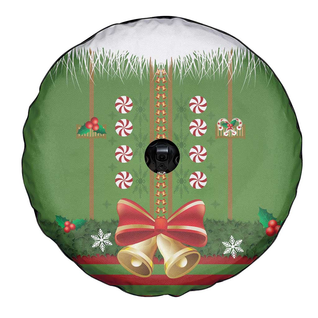 Christmas Costume Elf Spare Tire Cover Santa Little Helper Green - Wonder Print Shop