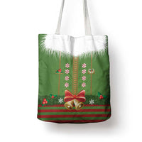 Christmas Costume Elf Tote Bag Santa Little Helper Green - Wonder Print Shop