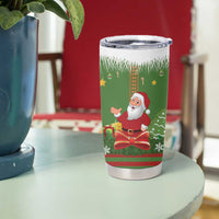 Christmas Costume Elf Tumbler Cup Santa Little Helper Green - Wonder Print Shop