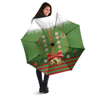 Christmas Costume Elf Umbrella Santa Little Helper Green - Wonder Print Shop
