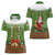 Christmas Costume Elf Women Polo Shirt Santa Little Helper Green - Wonder Print Shop