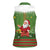 Christmas Costume Elf Women Sleeveless Polo Shirt Santa Little Helper Green - Wonder Print Shop