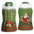 Christmas Costume Elf Women Sleeveless Polo Shirt Santa Little Helper Green - Wonder Print Shop