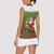 Christmas Costume Elf Women Sleeveless Polo Shirt Santa Little Helper Green - Wonder Print Shop