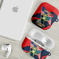 Portland Frog Protest Personalized AirPods Case Frogs Together Strong - Wonder Print Shop