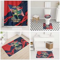 Portland Frog Protest Personalized Bathroom Set Frogs Together Strong - Wonder Print Shop