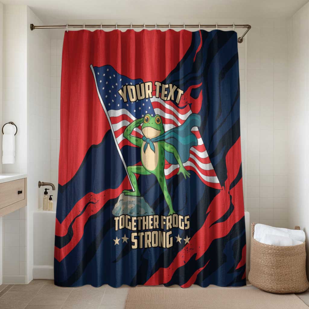 Portland Frog Protest Personalized Bathroom Set Frogs Together Strong - Wonder Print Shop