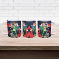Portland Frog Protest Personalized Ceramic Mug Frogs Together Strong - Wonder Print Shop