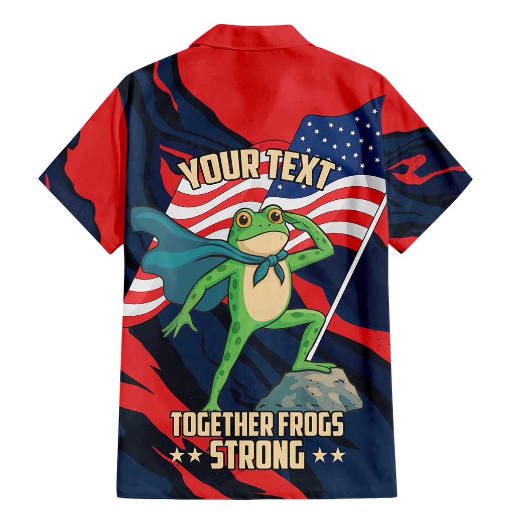 Portland Frog Protest Personalized Family Matching Mermaid Dress and Hawaiian Shirt Frogs Together Strong - Wonder Print Shop