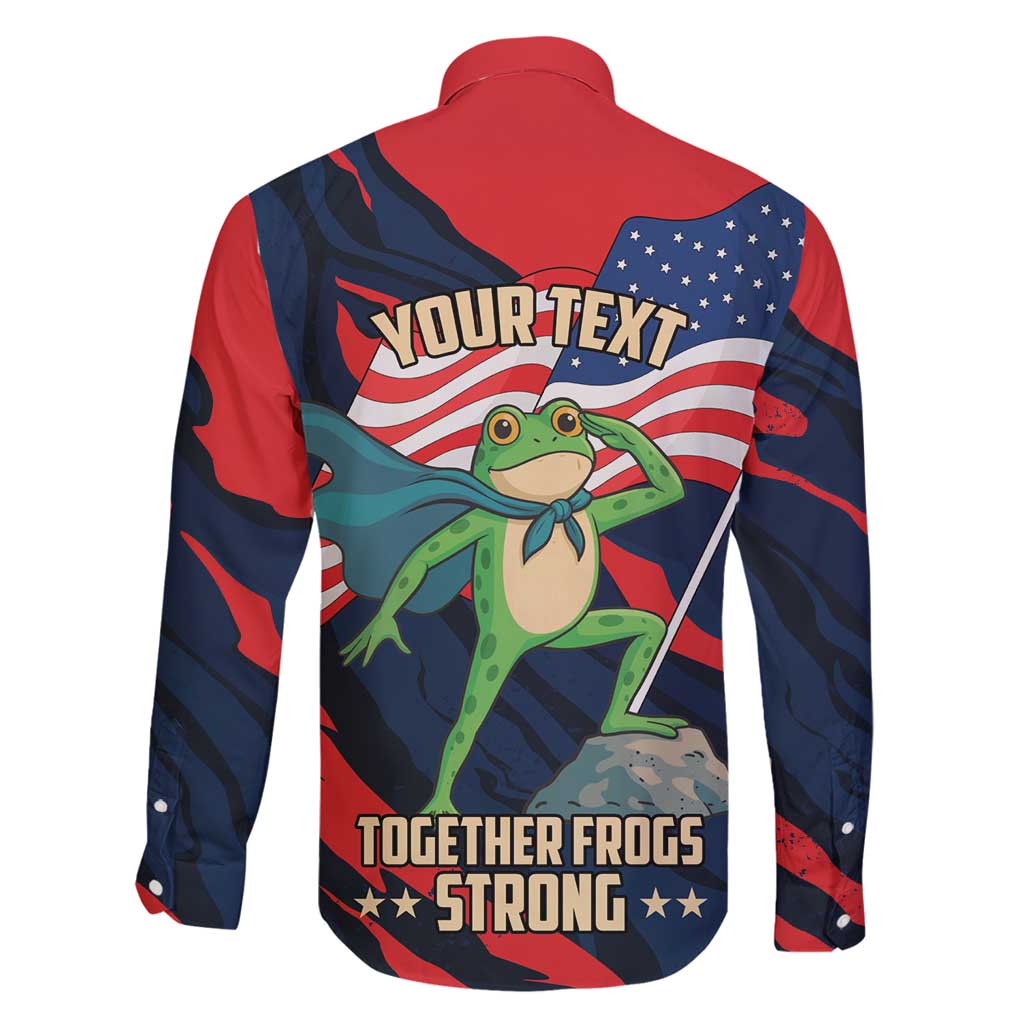 Portland Frog Protest Personalized Family Matching Puletasi and Hawaiian Shirt Frogs Together Strong - Wonder Print Shop