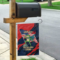 Portland Frog Protest Personalized Garden Flag Frogs Together Strong - Wonder Print Shop