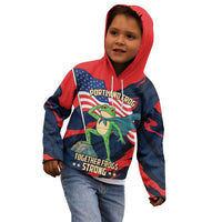 Portland Frog Protest Personalized Kid Hoodie Frogs Together Strong - Wonder Print Shop