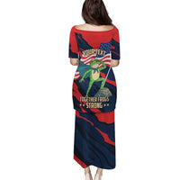 Portland Frog Protest Personalized Puletasi Frogs Together Strong - Wonder Print Shop