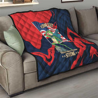 Portland Frog Protest Personalized Quilt Frogs Together Strong - Wonder Print Shop